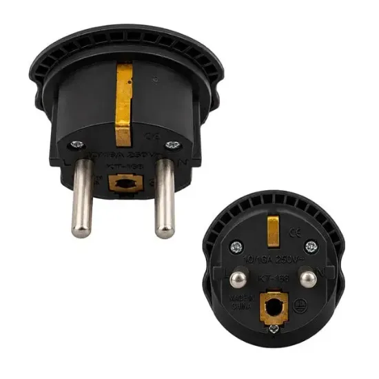 PowerMaster PM-24241 Avrupa Çıkışlı Universal Seyahat Priz Adaptörü Çoklu Fiş Giriş Tipi Uyumu resmi