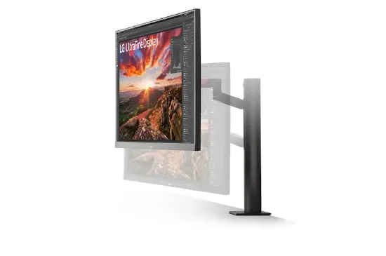31.5 LG 32UN880K-B 4K ERGONOMIK STAND IPS resmi