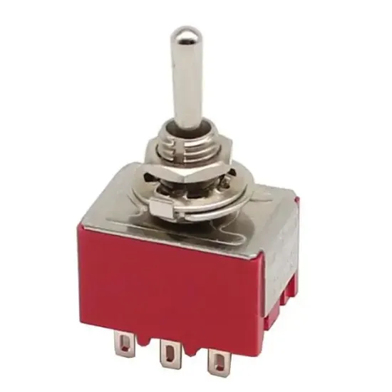 IC-148A 9 Pin Ø6mm On-Off Toggle Switch MTS-302 resmi