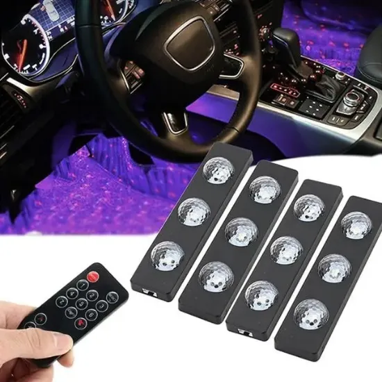 Sunup Araç İçi 7 Renk LED Işık resmi