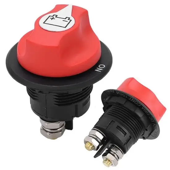 Powermaster Akü Şalteri 100A 2P 12-24V On-Off (IC-275C) resmi