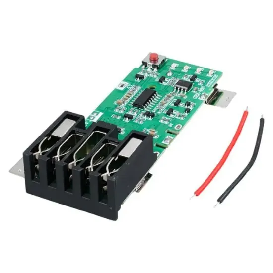 Milwaukee M18 Matkap 18V Batarya BMS Kartı Devre resmi