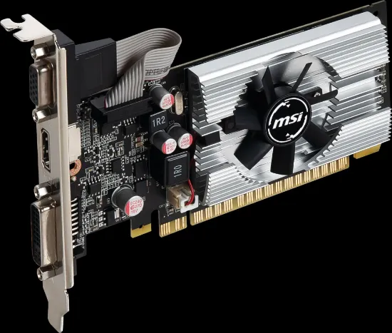 MSI N210-1GD3/LP 64Bit 1GB DDR3 VGA DVI HDMI 64B resmi