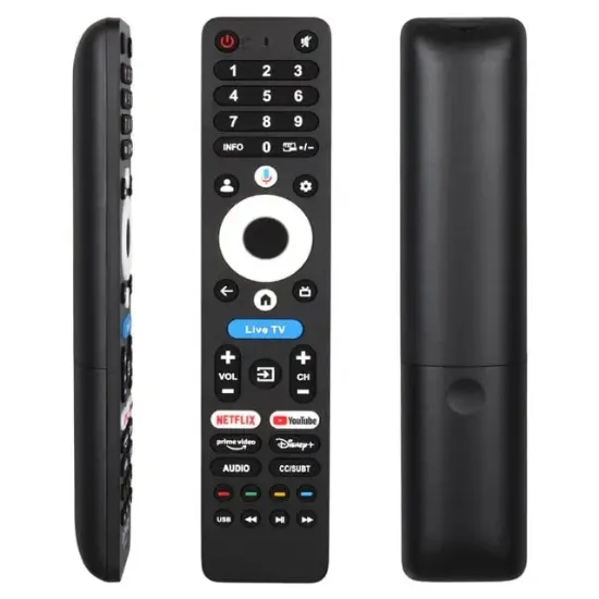 Weko Philips-Arçelik-Beko-Onvo Ses Komutlu Live TV-Netflix-Youtube-Prime Video-Disney Akıllı TV Kumanda resmi