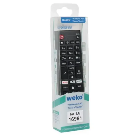 LG AKB75095308-32LJ610V-43UJ634V-49UJ6309-55UJ634V-60UJ6309-65UJ634V Netflix-Amazon Tuşlu Lcd-Led TV Kumanda resmi