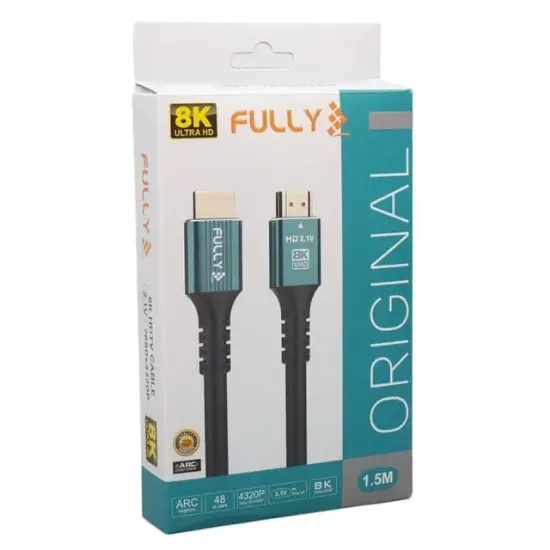 Fully G-506T 20 Metre 8K V2.1 Ultra HD HDMI Görüntü Kablosu resmi