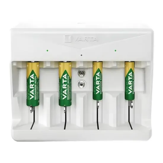 Varta 57658 Universal Charger Type-C USB Çoklu 5'li Pil Şarj Cihazı (AA / AAA / C / D / 9V) resmi