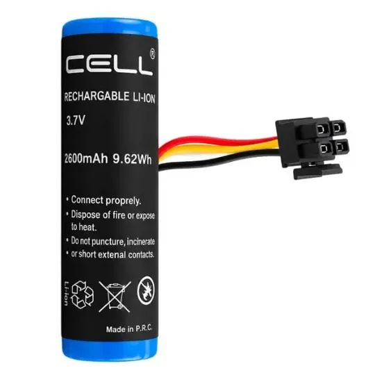 Efcell BEKO 300 TR 3.7V / 3.6V 2600mAh 9.62Wh 4 Pin Soketli Li-Ion Yazar Kasa POS Batarya Pili (VPS906R) resmi