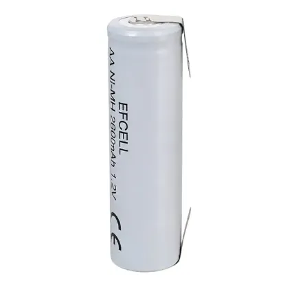 Efcell 1.2V 800mAh Ni-MH Düz Kafa Puntalı Şarj Edilebilir AA Kalem Pil resmi