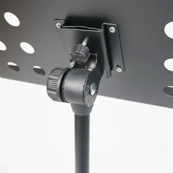 Magicvoice MV-19498 Katlanabilir Tripod Nota Sehpası Perfore Standı Konser Orkestra Tipi Yükseklik Ayarlı (50-150CM) resmi
