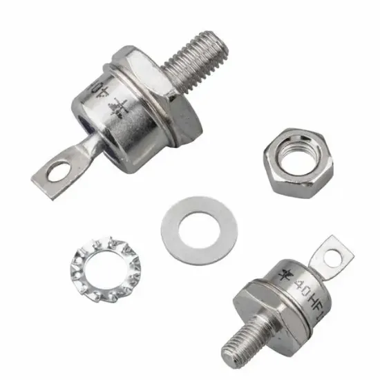 PowerMaster Spiral Diyot 40HF120 40A 1200V Metal Vidalı Diyot - Katot resmi