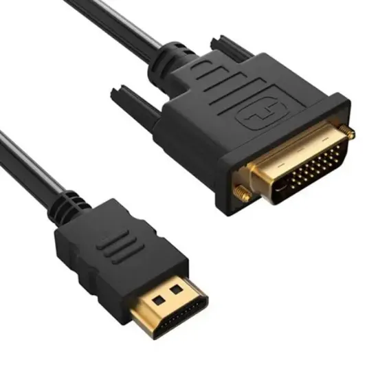 PowerMaster PM-11980 5 Metre DVI (24+1) Male to HDMI Male Gold Uçlu Görüntü Kablosu resmi