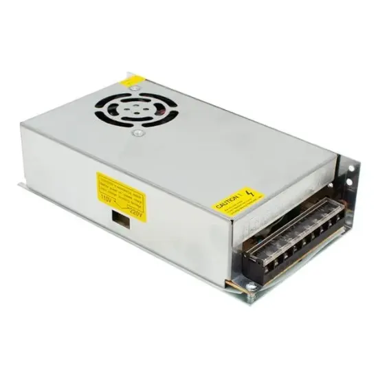 Powermaster PM-14070 12 Volt - 30 Amper - 360 Watt Fanlı Metal Kasa Adaptör resmi