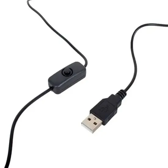 Powermaster Cob Led 5 Volt Usb Siyah Anahtarlı Masa Lambası resmi