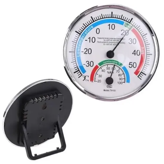 PowerMaster PM-24666 Analog Sıcaklık Nem Ölçer Termometre resmi