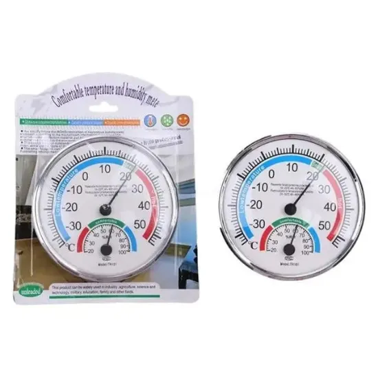 PowerMaster PM-24666 Analog Sıcaklık Nem Ölçer Termometre resmi