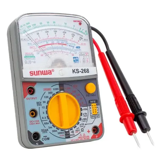 Sunwa KS-268 Analog Multimetre Ölçü Aleti resmi