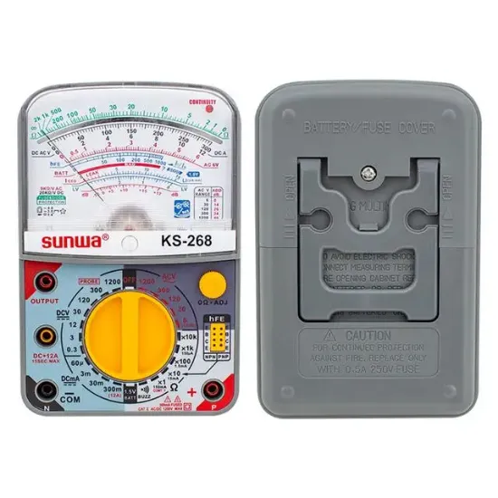 Sunwa KS-268 Analog Multimetre Ölçü Aleti resmi