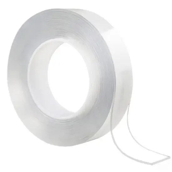 Sunup SN-14654 30mm 2 Metre Çift Taraflı Nano Teknoloji Süper Yapıştırıcı Şeffaf Bant resmi