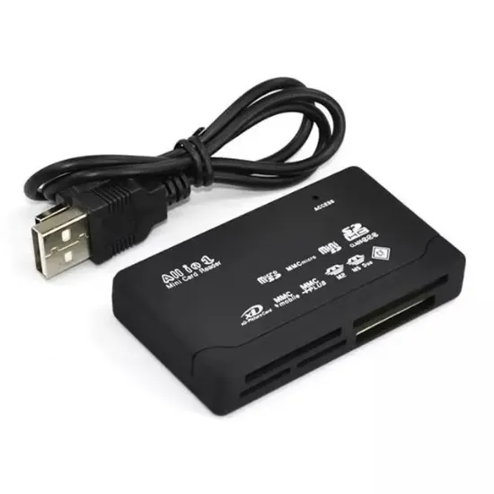 Powermaster PM-9066 TF-SD-MMC-Mini-Micro SD Çoklu USB Kart Okuyucu resmi