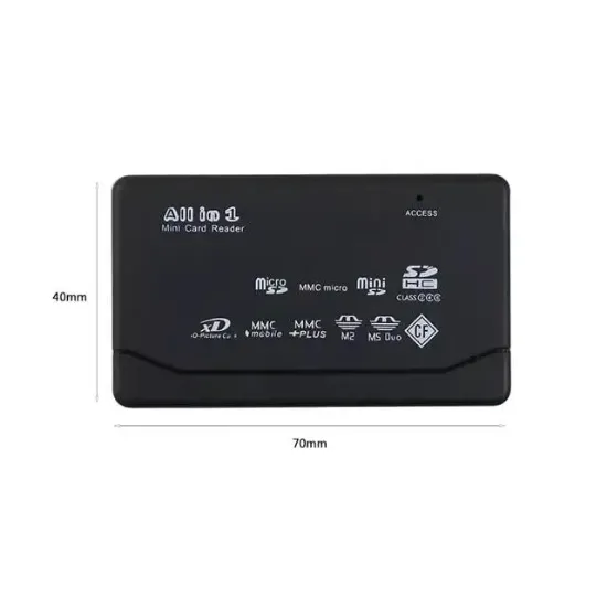 Powermaster PM-9066 TF-SD-MMC-Mini-Micro SD Çoklu USB Kart Okuyucu resmi