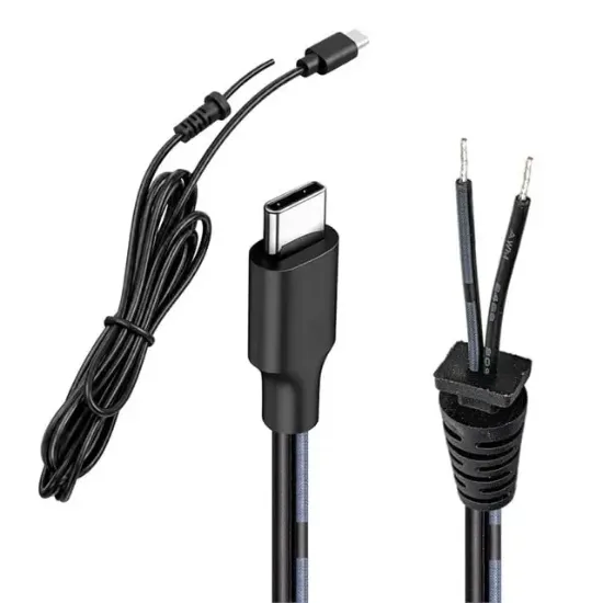 Weko Yerli Üretim 1.2 Metre Type-C Uçlu Adaptör Tamir Kablosu resmi