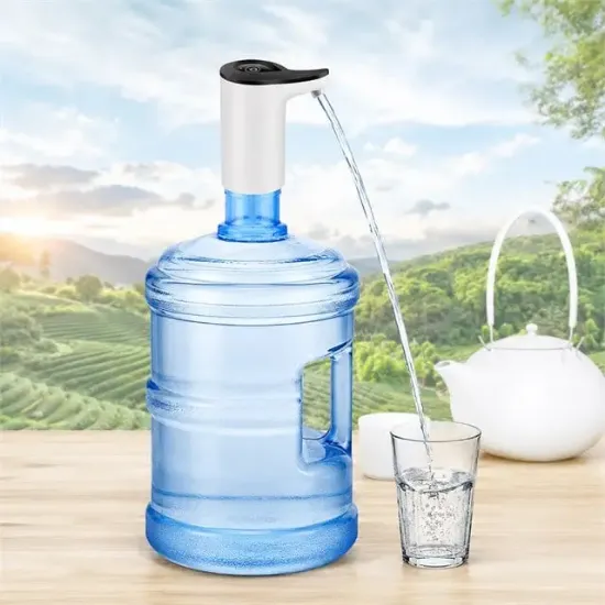 Sunup SN-22137 Şarj Edilebilir Otomatik Damacana Su Pompası Portatif Su Dispanseri resmi