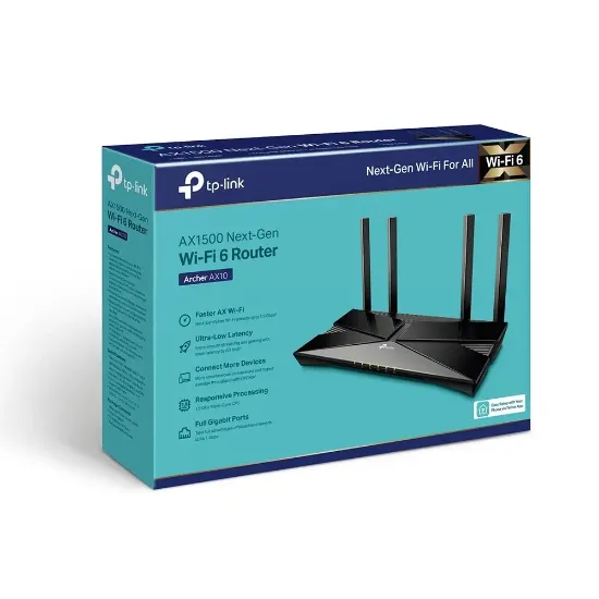 TP-LINK ARCHER AX10 AX1500 4PORT ROUTER resmi