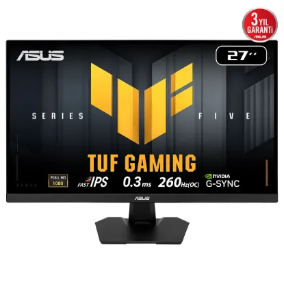 27 ASUS TUF GAMING VG279QM5F 260HZ IPS MONITOR resmi