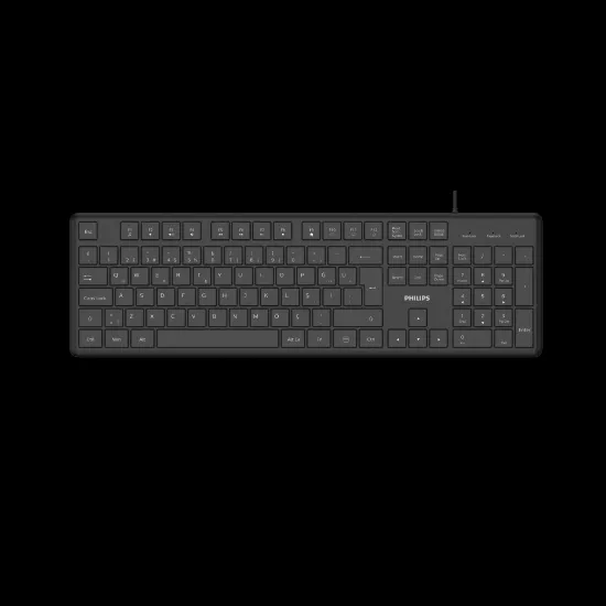PHİLİPS SPK6248B USB KABLOLU TÜRKÇE Q KLAVYE SİYAH resmi