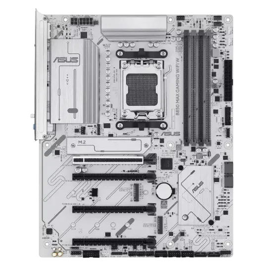 ASUS B850 MAX GAMING WIFI W AMD SOKET AM5 B850 DDR resmi