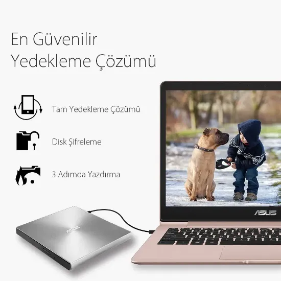 ASUS ZENDRIVE-U5S SDRW-08U5S-U CD/DVD YAZICI resmi
