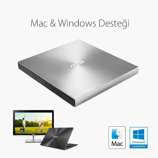 ASUS ZENDRIVE-U5S SDRW-08U5S-U CD/DVD YAZICI resmi
