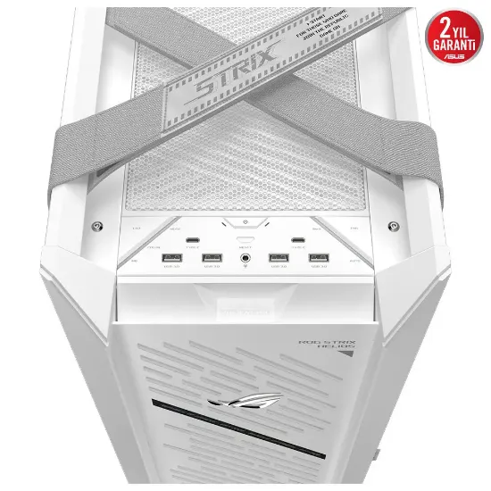 ASUS ROG STRIX HELIOS II GX601S - BEYAZ KASA resmi