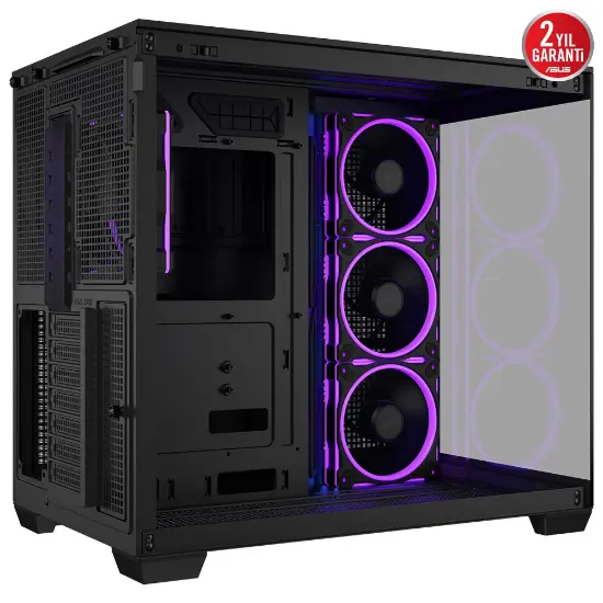 ASUS A32 PLUS TG ARGB SIYAH USB 3.2 ATX MID-TOWER GAMING KASA resmi