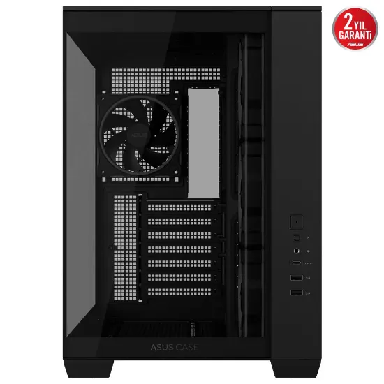 ASUS A32 PLUS TG ARGB SIYAH USB 3.2 ATX MID-TOWER GAMING KASA resmi