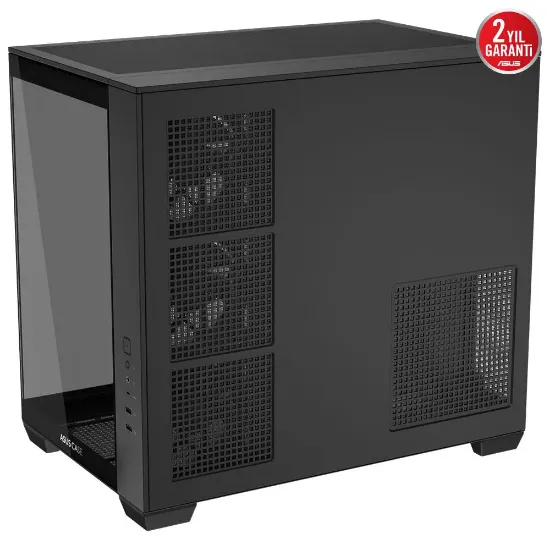 ASUS A32 PLUS TG ARGB SIYAH USB 3.2 ATX MID-TOWER GAMING KASA resmi