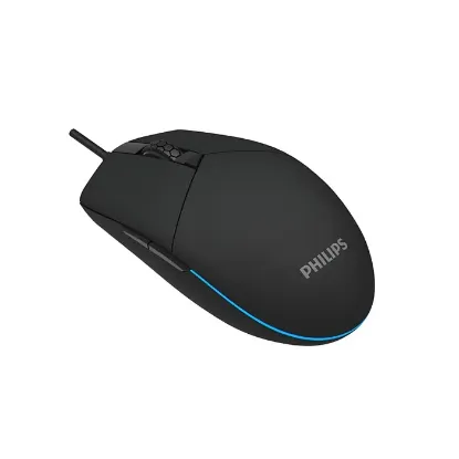 PHILIPS GAMING KABLOLU MOUSE SPK9304B SİYAH resmi