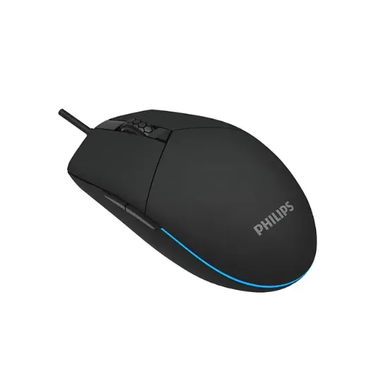 PHILIPS GAMING KABLOLU MOUSE SPK9304B SİYAH resmi
