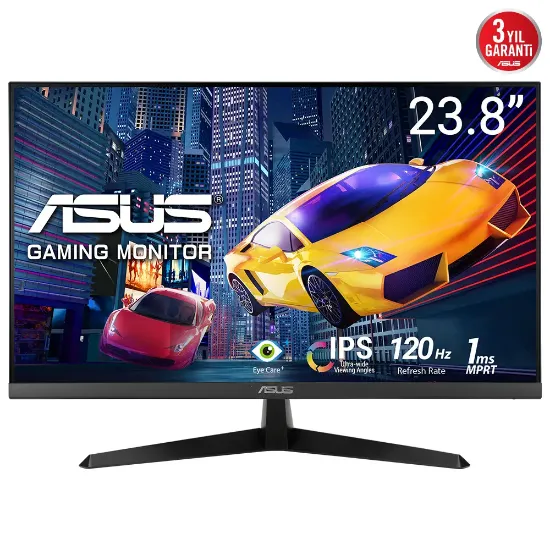 23.8 ASUS VY249HGR IPS FHD 1MS 120HZ HDMI GAMING resmi