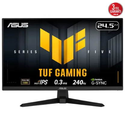 24.5 ASUS TUF GAMING VG259QM5A 0.3MS 240HZ  MONITOR resmi