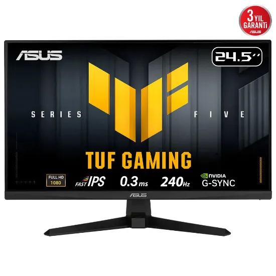 24.5 ASUS TUF GAMING VG259QM5A 0.3MS 240HZ  MONITOR resmi