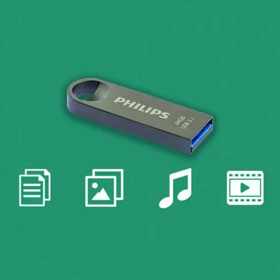 PHILIPS 64GB USB3.1 100/150MB/S FM64FD165B/00 resmi
