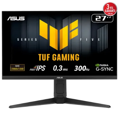 27 ASUS TUF GAMING VG27AQML5A 0.3MS 300HZ PIVOT HDR400 2K QHD FAST IPS GAMING resmi