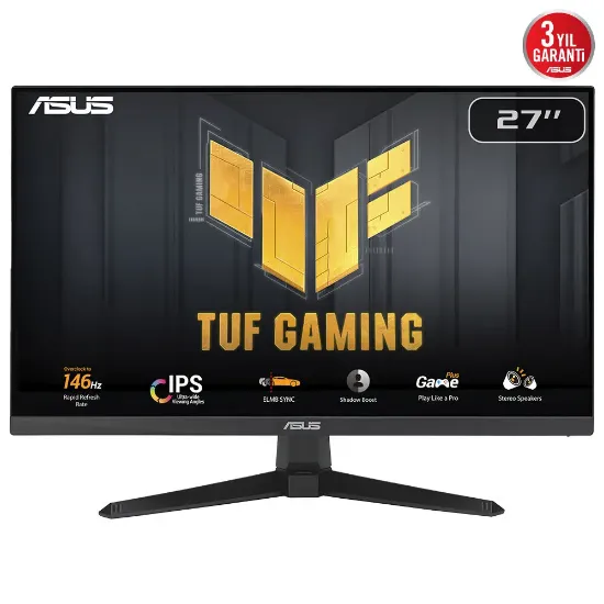 27 ASUS TUF GAMING VG279QE5A 1MS 146HZ ELMB IPS GAMING resmi