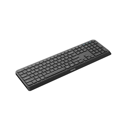 PHILIPS KABLOSUZ BLUETOOTH  KLAVYE SPK6407B SİYAH resmi