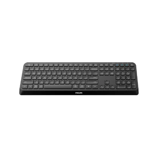 PHILIPS KABLOSUZ BLUETOOTH  KLAVYE SPK6407B SİYAH resmi