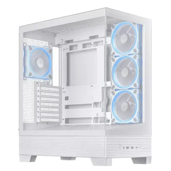 ASUS A31 PLUS TG ARGB WHITE ATX KASA resmi