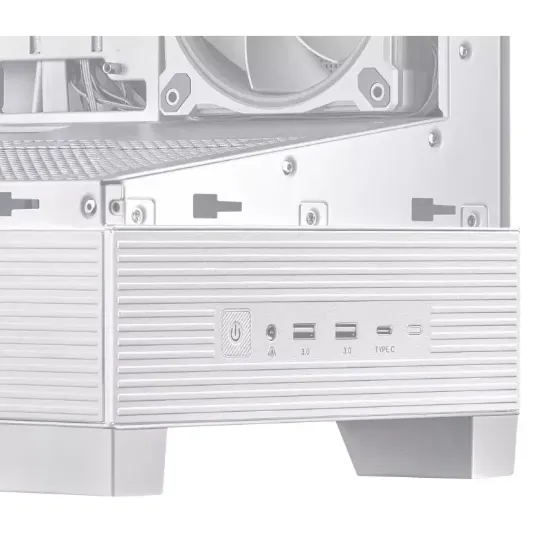ASUS A31 PLUS TG ARGB WHITE ATX KASA resmi