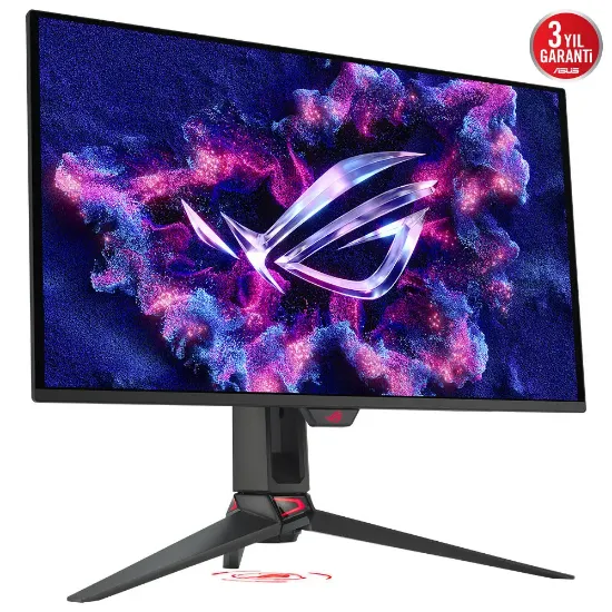 27 ASUS ROG SWİFT PG27UCDM 240HZ 0.03MS 4K UHD ADAPTİVE SYNC QD-OLED PİVOT  GAMİNG (OYUNCU) MONİTÖR resmi